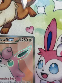 Pokemon TCG Wigglytuff EX Scarlet & Violet Holo Ultra Rare Card 187/165 - Image 4