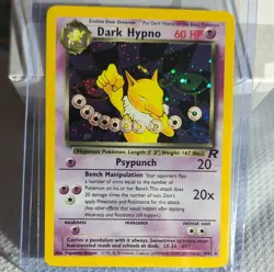 Team Rocket Holo Lot 5 Cards Dark Machamp Weezing Hypno Rainbow Energy HCTR 2000 - Image 2