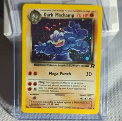 Team Rocket Holo Lot 5 Cards Dark Machamp Weezing Hypno Rainbow Energy HCTR 2000 - Image 4