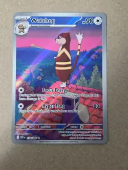 Watchdog 153/086 Illustration Rare White Flare - Pokemon Card - Image 1