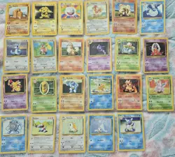 23 Pokemon Cards from the 1999 Base set of 102 (includes Electabuzz & ivysaur) - Image 1