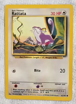 19 Pokemon Cards from the 1999 Base set of 102 (includes Pikachu & Squirtle) - Image 5