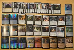 MTG Lot Of 50 Battle For Baldur’s Gate ARTIFACT and LAND Cards Including FOILS - Image 1