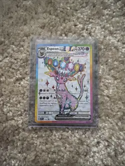 Pokemon Espeon ex SVP175 Scarlet & Violet Promo Cards Holo Prismatic Evolutions - Image 3