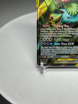 Pokemon Venusaur and Snivy GX SM 229 Full Art Tag Team Promo Card NM - Image 3