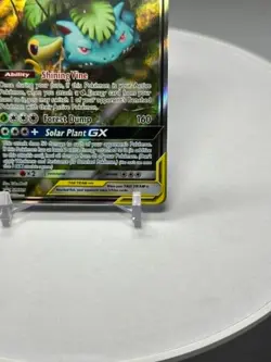 Pokemon Venusaur and Snivy GX SM 229 Full Art Tag Team Promo Card NM - Image 5