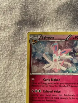 Sylveon 72/111 Holo Rare XY Furious Fists Pokemon Card TCG - Image 3