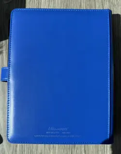 Pokemon Trading Card Game Ultra Pro 4-Pocket Premium Snap Binder Blue - Image 2