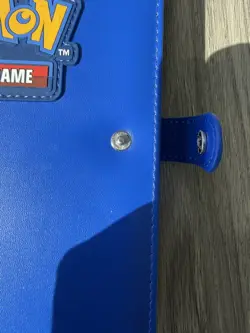 Pokemon Trading Card Game Ultra Pro 4-Pocket Premium Snap Binder Blue - Image 3