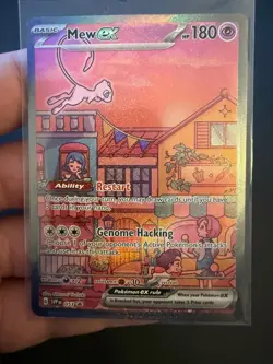 Mew ex 053 Sv: Scarlet & Violet Promo Cards - Black Star Promo Full Art NM Holo - Image 1