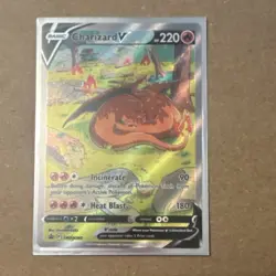 Pokemon Charizard V SWSH260 Promo Foil Sword & Shield Basic Trading Card - Image 1
