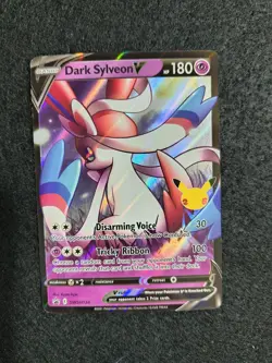 Dark Sylveon V SWSH134 SWSH: Sword & Shield Promo Cards Holo - Image 1
