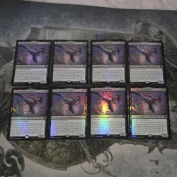 Magic The Gathering Gwenom, Remorseless Spider-Man Promo Foil Lot ◇ 8 - Image 1