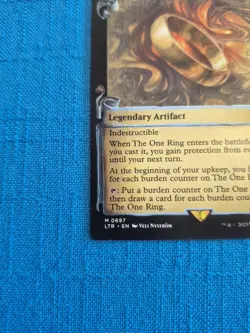 MTG The One Ring SPECIAL EDITION SCROLL #697 LOTR Lord of the Rings Non Foil - Image 4
