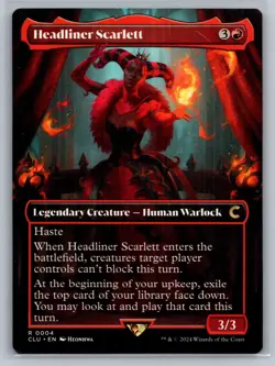 Magic: The Gathering -RAVNICA CLUE- Headliner Scarlett (EXTENDED ART RARE) #4 - Image 1