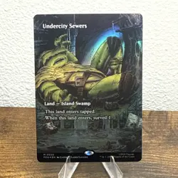 Undercity Sewers (Borderless) Teenage Mutant Ninja Turtles Source Material Foil - Image 1