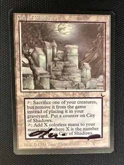 MTG City of Shadows Artist Proof the Dark rare signed - Image 1