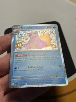 Pokemon TCG Slowbro 117/091 SV Paldean Fates Shiny Rare Card NM/M Condition - Image 3