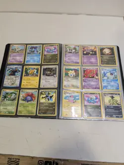 Pokemon Vintage Mid Era Binder Collection Various Conditions Over 100 cards - Image 2