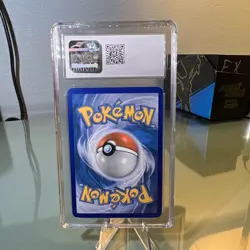 Pokemon Larvitar EX Unseen Forces 61/115 Reverse Holo CGC 9 Inverted Holo Layer - Image 2