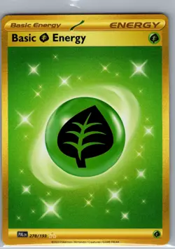 Basic Grass Energy 278/193 SV02: Paldea Evolved - Pokemon Card - NM - Image 1
