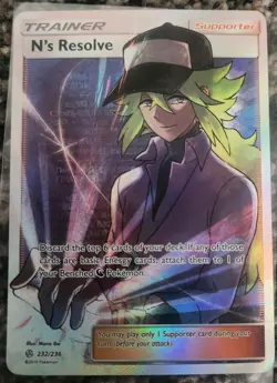 N's Resolve (Full Art) - Cosmic Eclipse - Near Mint - Pokemon TCG - Image 1