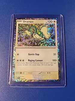 Drampa Holo 15/15 New 2025 McDonalds Happy Meal Pokemon Dragon Discovery - NM - Image 1