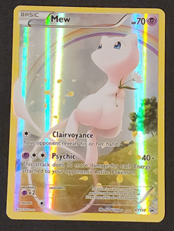 Mew XY110 XY Black Star Promo Holo Pokemon TCG NM - Image 2