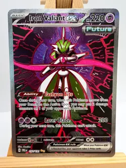 Pokemon Prismatic Evolutions - 157/131 Iron Valiant ex - SIR - NM/M - Image 1