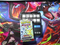 HEAVY! GOD PACKUUU 22.17g Prismatic Evolutions Pokemon TCG Booster (SEALED) - Image 1