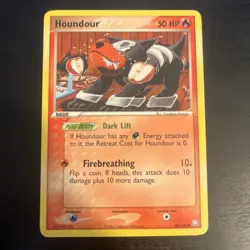 Houndour 60/109 Team Rocket Returns Pokemon TCG Regular 2004 - NM - Image 1