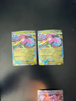 PROMO LOT (2) Pokemon TCG Mega Venusaur Ex 013 Black Star ME01: Mega Evolution - Image 1