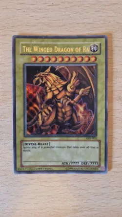 Yu-Gi-Oh! Egyptian God Cards GBI-001, GBI-002, GBI-003 Ultra Rare - Image 2