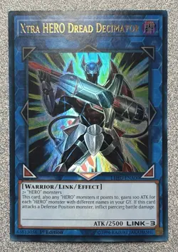 Xtra HERO Dread Decimator LEHD-ENA00 Ultra Rare 1st Edition LP - Image 1