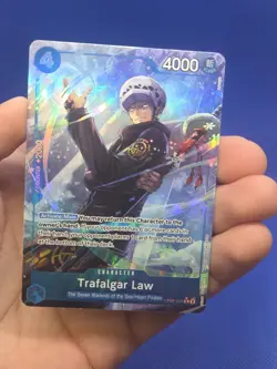 One Piece 500 Years in the Future Trafalgar Law OP07-047 Parallel Alt Art NM - Image 2