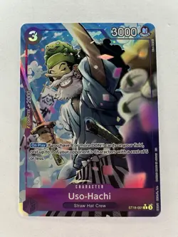 Uso-Hachi Alternate Art ST18-001 Premium Booster The Best Vol. 2 Foil One Piece - Image 1
