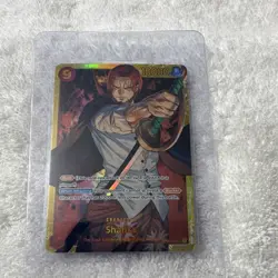 Shanks Romance Dawn Secret Rare Rush Foil OP01-120 one piece - Image 1