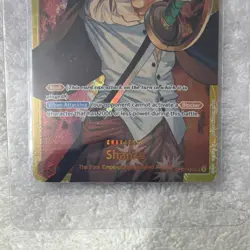 Shanks Romance Dawn Secret Rare Rush Foil OP01-120 one piece - Image 3