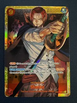 One Piece Shanks - Romance Dawn (OP01) NM Foil - Image 1