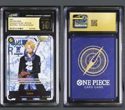 One Piece 2025 English Carrying On His Will SEC Sabo OP13-120 CGC 10 PRISTINE - Image 3