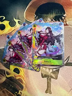 Baby 5 One Piece TCG OP12-112 Premium Best Selection Vol. 5 English Alt Promo - Image 1