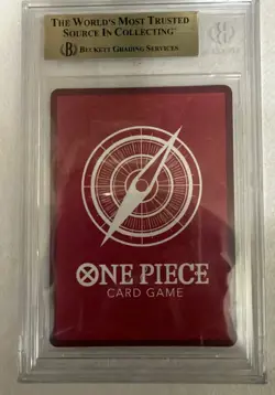 Monkey D Luffy Op11-040 Leader Alt Art A Fist Of Divine Speed BGS 10 - Image 2