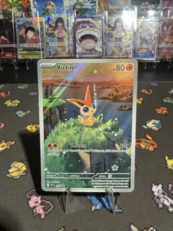 Pokemon TCG Victini Black Star Promo Card 208 Near Mint Condition - Image 1
