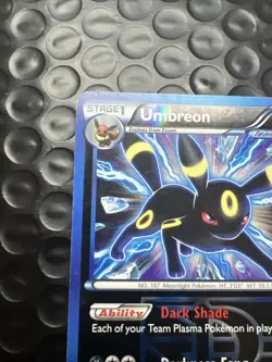 Umbreon 64/116 2013 BW Plasma Freeze Reverse Holo Pokemon Card Team Plasma - HP - Image 2