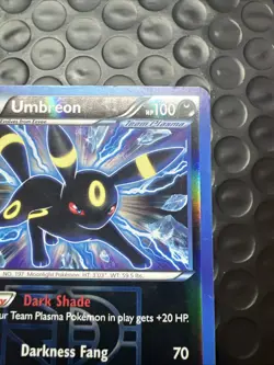 Umbreon 64/116 2013 BW Plasma Freeze Reverse Holo Pokemon Card Team Plasma - HP - Image 3