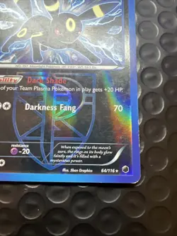 Umbreon 64/116 2013 BW Plasma Freeze Reverse Holo Pokemon Card Team Plasma - HP - Image 4