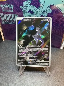Pokemon TCG - Mewtwo 052 -Holo Rare Card 151 Scarlet & Violet SVP En 052 - Image 1