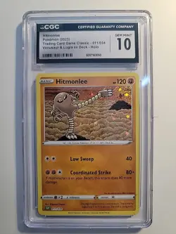Hitmonlee Pokemon 2023 Trading Card Game Classic 011/034 Venusaur And Lugia... - Image 2