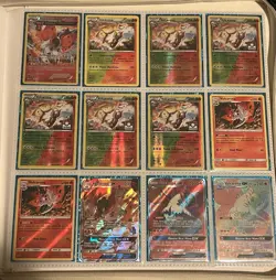 Volcarona NEAR COMPLETE English Master Set Pokemon TCG - 48 Card Lot - Image 2