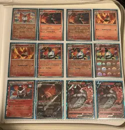 Volcarona NEAR COMPLETE English Master Set Pokemon TCG - 48 Card Lot - Image 4